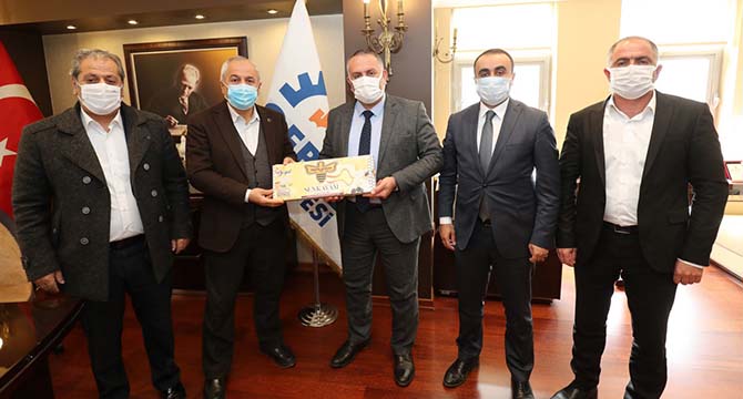 Büyükgöz’e Şenkaya’dan Konuk heyet