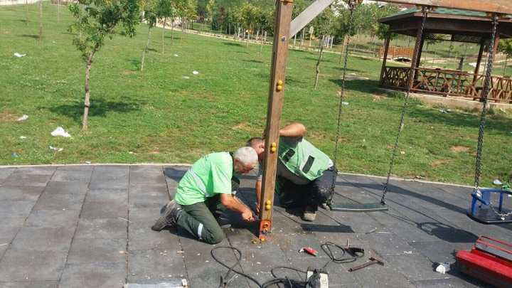 BÜYÜKŞEHİR OYUN GRUPLARINDA TADİLAT YAPIYOR