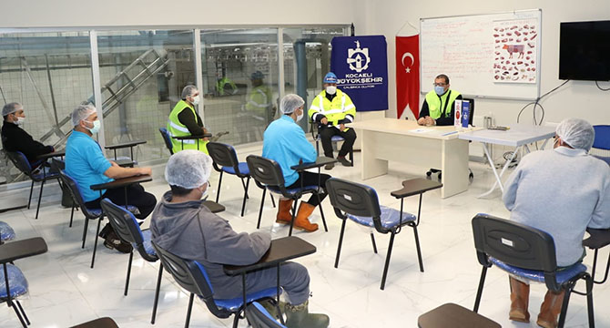 Büyükşehir’den kurban kesim elemanı kursu