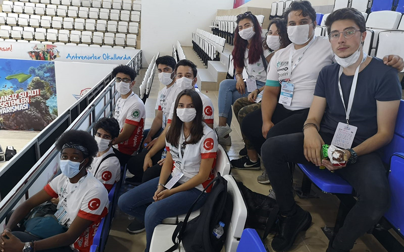 Büyükşehir’in desteklediği öğrenciler TEKNOFEST’te