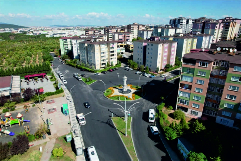 Çağdaşkent’in yolları yenilendi