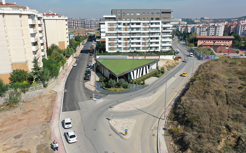 Çayırova Akse Mahallesi’ne modern yol