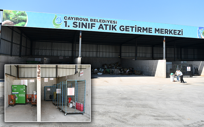 Çayırova Belediyesi Atık Getirme Merkezi hizmete girdi