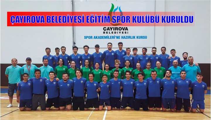 Çayırova Belediyesi Eğitim Spor Kulübü Kuruldu,