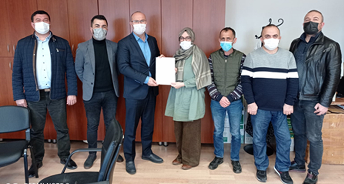 Çayırova DEVA Mazbatasını Aldı