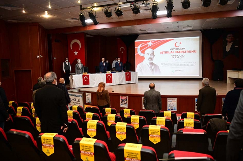 Çayırova Meclisi’nde 100. yıl coşkusu