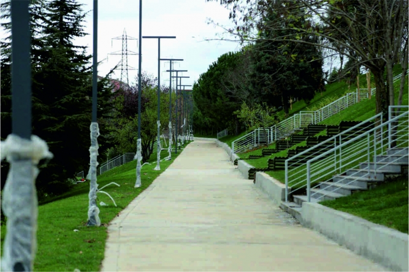 Çayırova’daki dev parkta ilerleme % 85