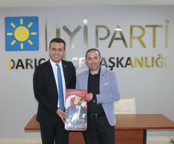 CHP DARICA’DAN İYİ PARTİ’YE ZİYARET.