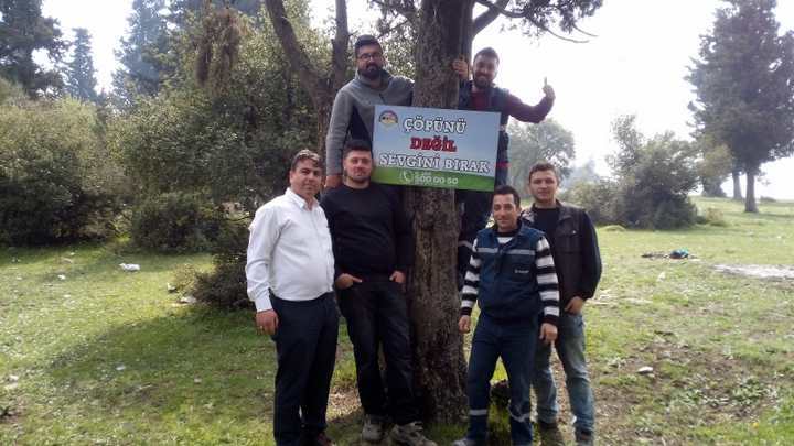 Çöpünü değil, sevgini bırak