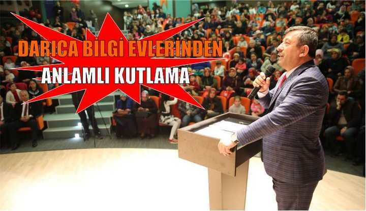 DARICA BİLGİ EVLERİNDEN ANLAMLI KUTLAMA