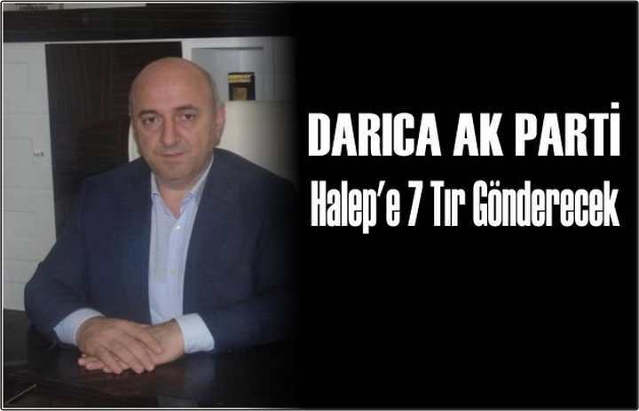 Darıca Halep’e 7 Tır Gönderecek