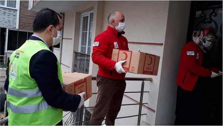 Darıca Kızılay'dan vefa örneği