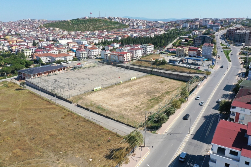 Darıca Nene Hatun Stadında hummalı çalışma