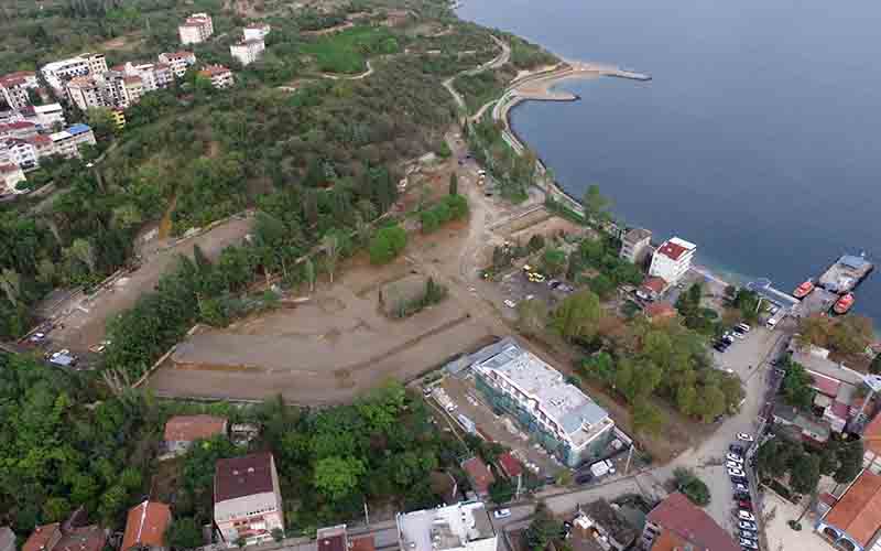 Darıca sahil parkına yeni otopark