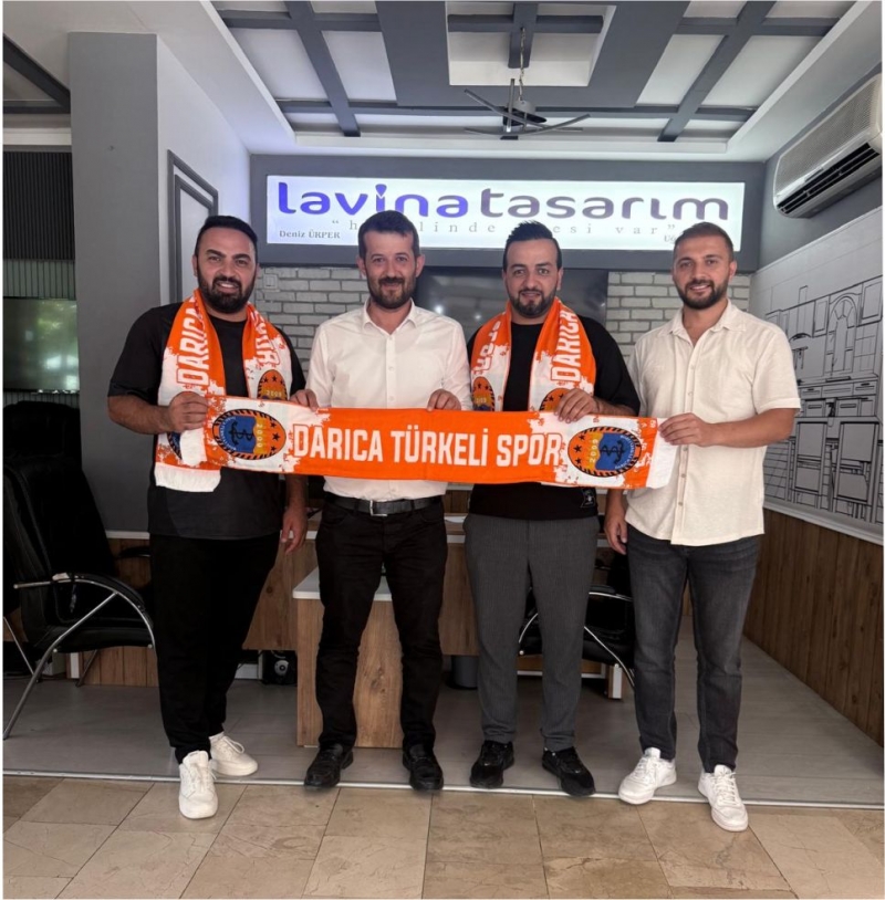 Darıca Türkelispor kolunda Lavina Tasarım’ı taşıyacak!Darıca Türkelispor kolunda Lavina Tasarım’ı taşıyacak!
