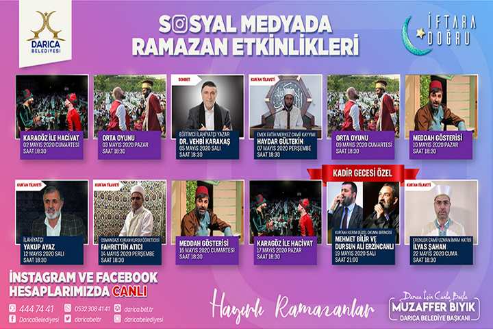 Darıca’da dolu dolu Ramazan