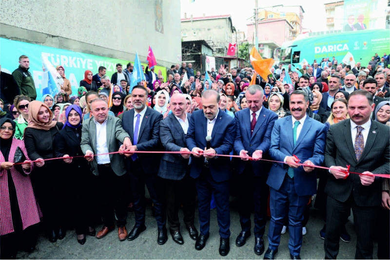 Darıca’da miting gibi açılış!