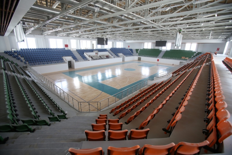 Darıca’daki spor salonunda sona yaklaşılıyor