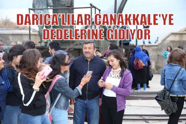 DARICA’LILAR  ÇANAKKALE’YE DEDELERİNE GİDİYOR