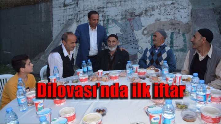 Dilovası’nda ilk iftar 