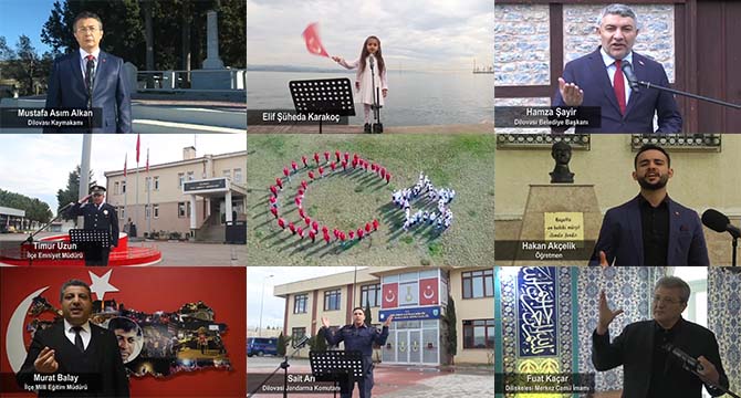 DİLOVASI’NDA İSTİKLAL MARŞI COŞKUSU