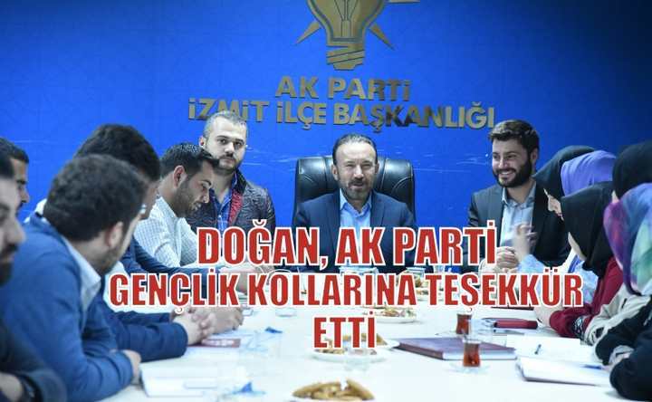 DOĞAN’DAN GENÇLERE TEŞEKKÜR