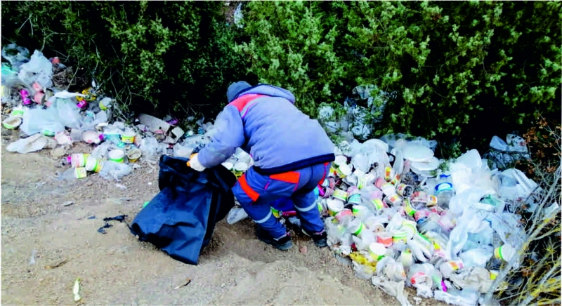 DOĞAYA ZARAR VERİYOR