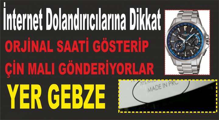 Dolandırıcılara Dikkat