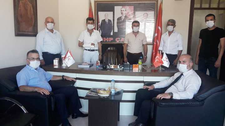 Düzdaban'a ilk ziyaret kaymakam Gözen'den