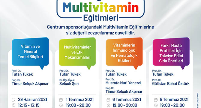 Eczacılara Multivitamin Eğitimleri