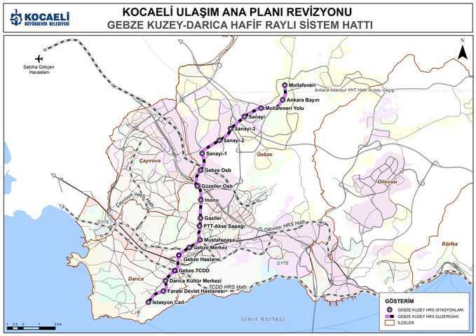 GEBZE-DARICA-ÇAYIROVA EKSENİ