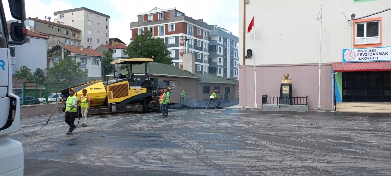 Ekiplerden Okullarda Bakım Çalışmaları