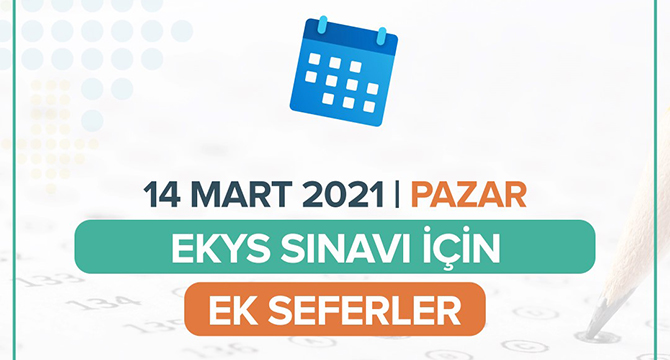 EKYS için ek seferler
