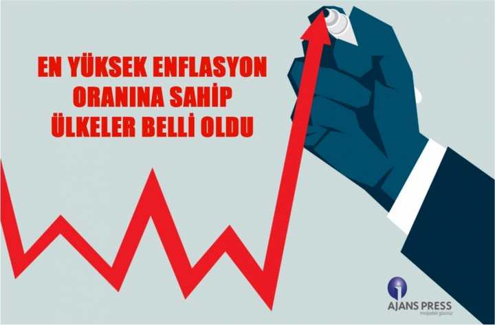 EN YÜKSEK ENFLASYON ORANINA SAHİP ÜLKELER BELLİ OLDU