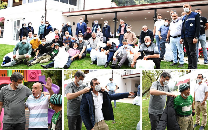 ENGELLİLERİN GÖNÜLLERİ ŞENLENDİRDİ