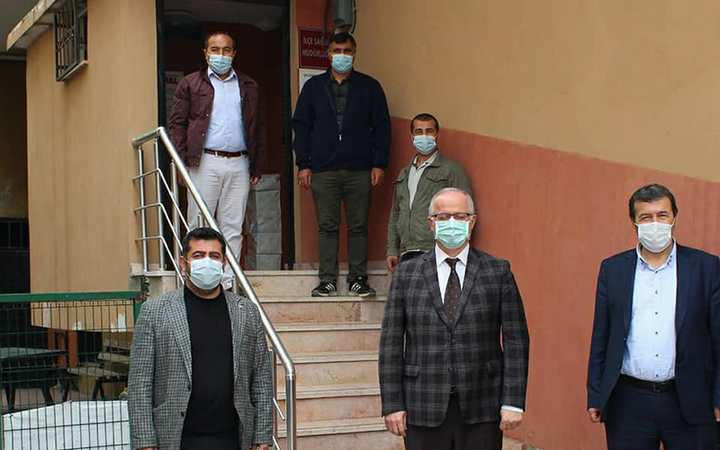 Ergüney, filyasyon ekibini ziyaret etti