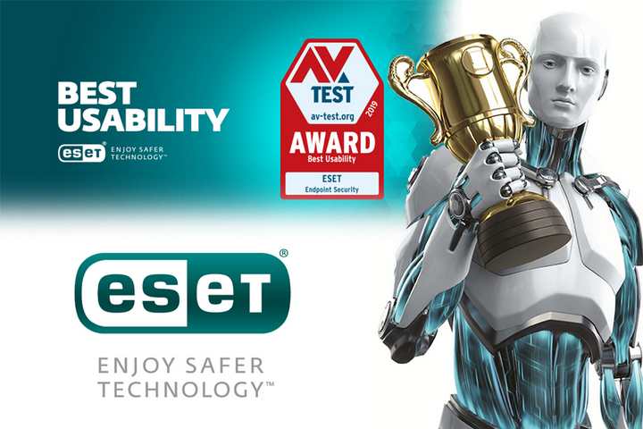 ESET’e En İyi Kullanılabilirlik Ödülü