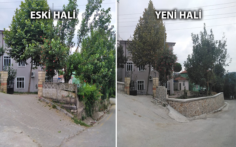 Eşmeahmediye Mahallesi güzelleşti