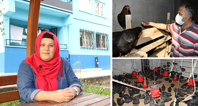 Evleri yandı, Büyükşehir sahip çıktı