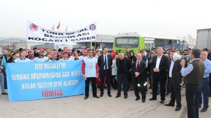 ATILAN İŞÇİLER GERİ ALINSIN