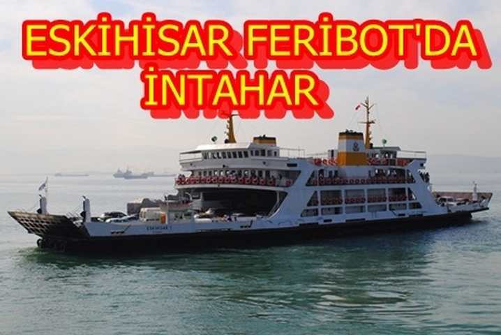 FERİBOT'DA İNTAHAR
