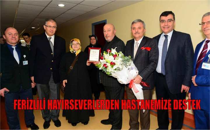 Ferizlili Hayırseverlerden Hastanemize Destek