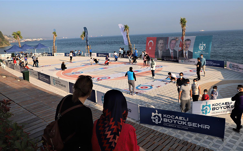 Floor Curling bu hafta Darıca’da yapıldı