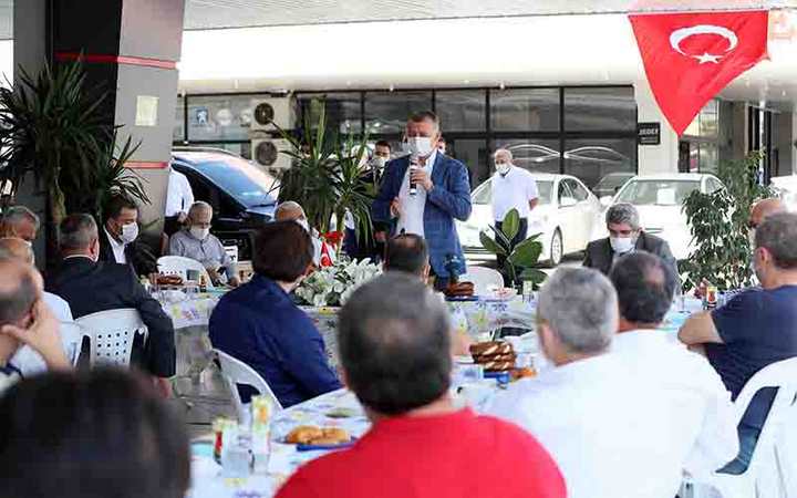 Galericiler Sitesi’nden Başkan Büyükakın’a ruhsat teşekkürü