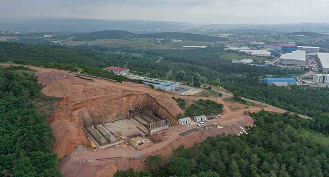 Gebze Balçık Su Deposu çalışmaları tam gaz ilerliyor