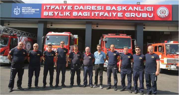 Gebze Beylikbağı İtfaiye binası faaliyete geçti