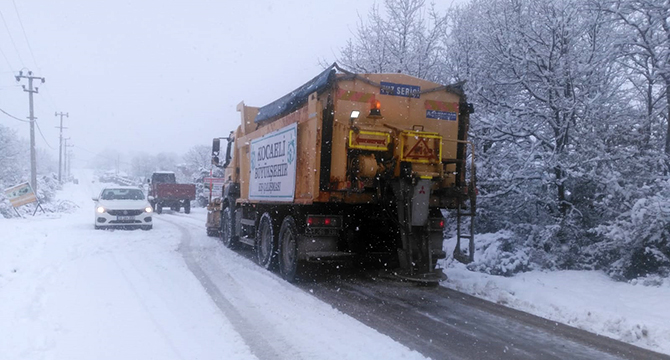 Gebze bölgesinde tüm yollar açık