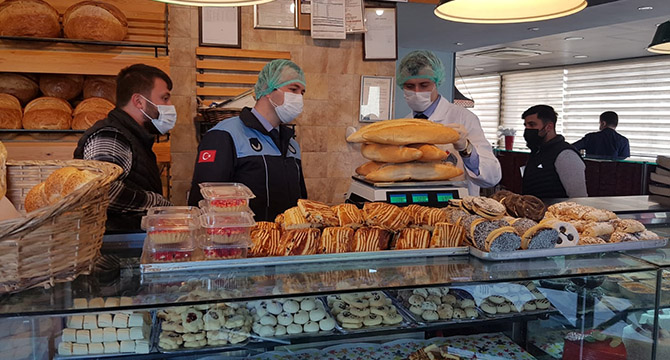 Gebze Zabıta Ekiplerinden Fırın Denetimi!