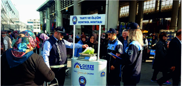 GEBZE ZABITASINDAN PAZAR DENETİMLERİ