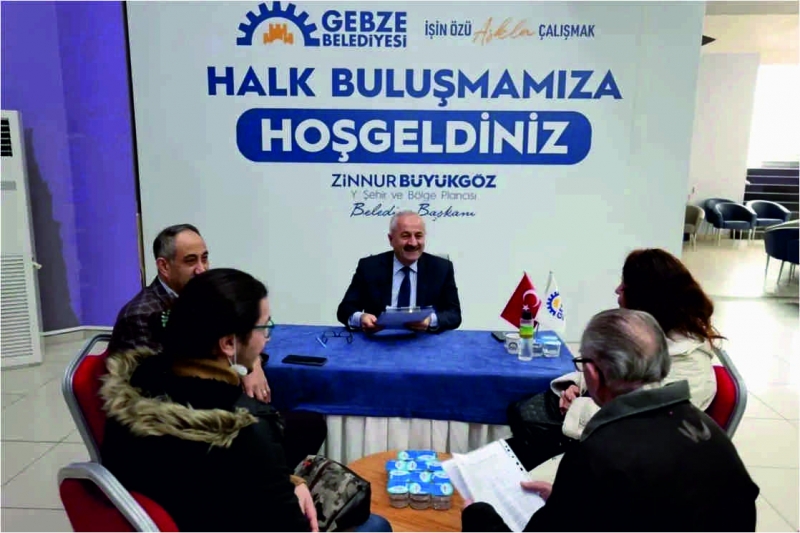 GEBZE'DE 2023 YILININ İLK HALK BULUŞMASI